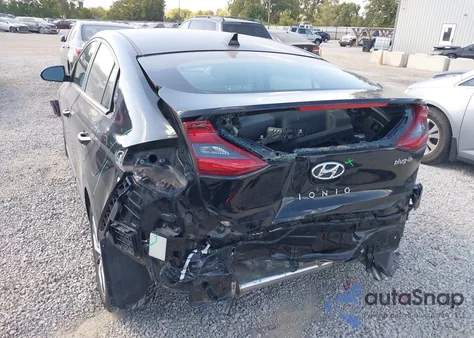 2019 Hyundai Ioniq Plug-In Hybrid Limited из США, поврежденный, VIN KMHC75LD7KU108045